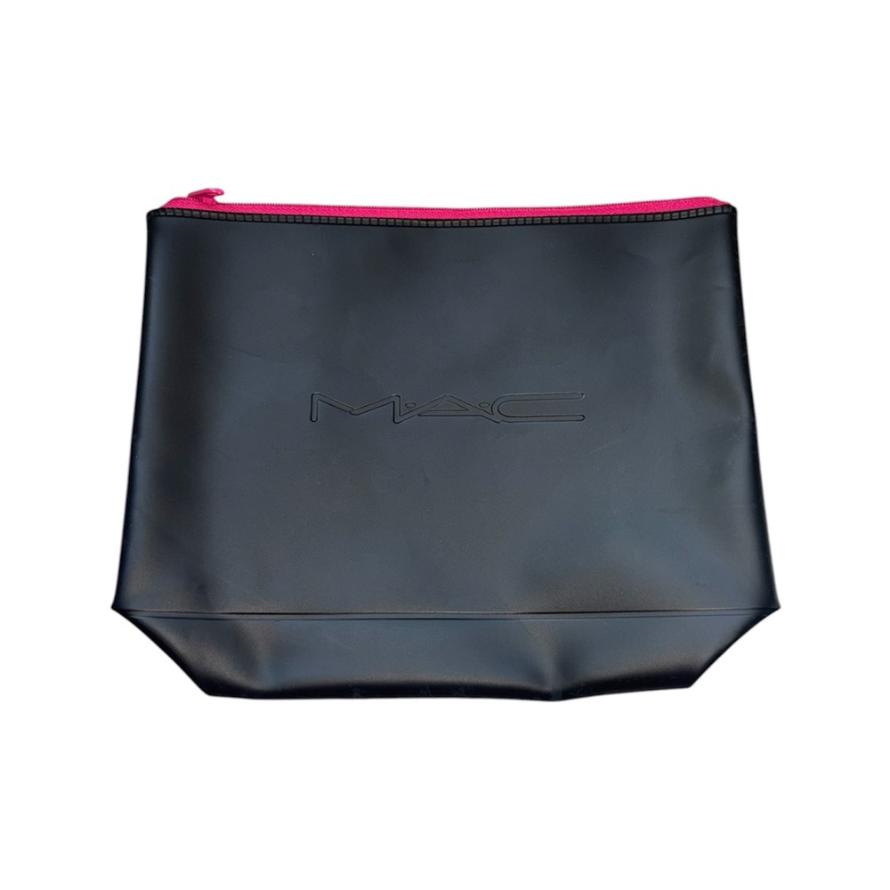 🖤New MAC Cosmetics Black / Pink Cosmetic Pouch🖤
